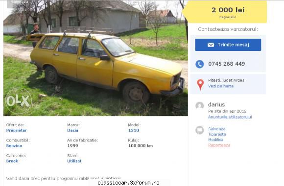anunturi romanesti vazute pe net - m5665 - Anunturi vazute pe net