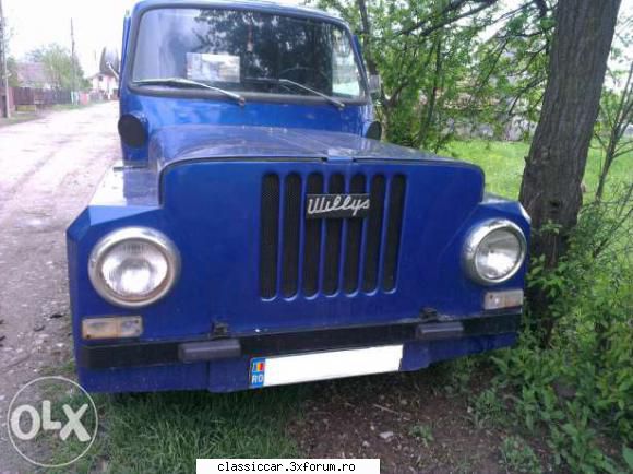 anunturi romanesti vazute pe net - Un exemplu de "asa nu" Jeep Willys modificat - Anunturi vazute pe net