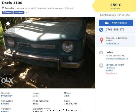 anunturi romanesti vazute pe net - Ce a scazut pretul...nevoia de bani - Anunturi vazute pe net