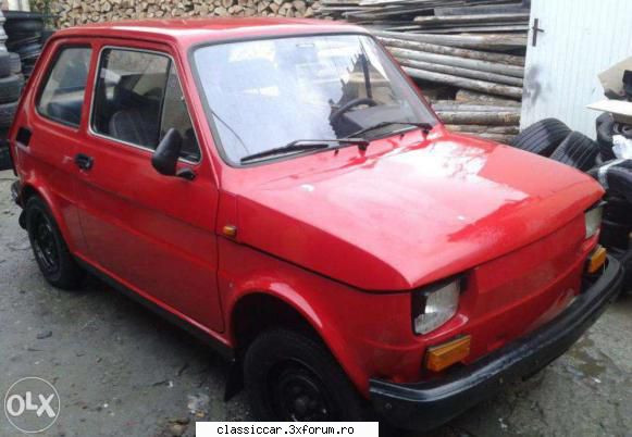 anunturi romanesti vazute pe net - un fiat 126 cu ceva potential - Anunturi vazute pe net