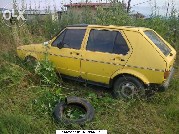 anunturi romanesti vazute pe net - O epava de Golf1, cu acte ok, la pret ridicol si - Anunturi vazute pe net