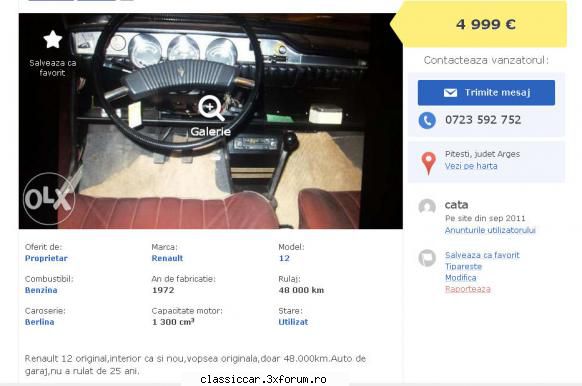 anunturi romanesti vazute pe net - m5665 - Anunturi vazute pe net