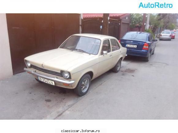 anunturi romanesti vazute pe net - Opel Kadett C original Pret 1300 euro - Anunturi vazute pe net