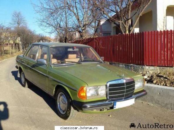 anunturi romanesti vazute pe net - Mercedes W123 - Cobra 200D - Anunturi vazute pe net