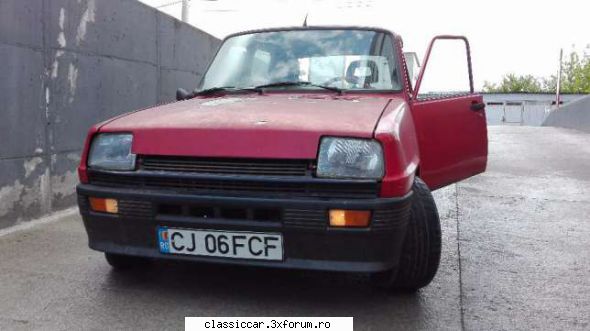 anunturi romanesti vazute pe net - Vand Renault 5! Masina in stare de functionare - Anunturi vazute pe net