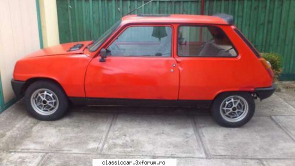 anunturi romanesti vazute pe net - Renault 5 1983, motor 900 cmc, in stare buna - Anunturi vazute pe net