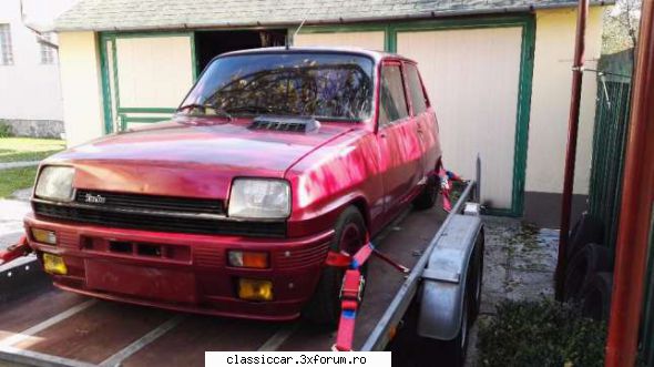anunturi romanesti vazute pe net - in Sibiu se vinde Renault 5 Alpine Turbo in stare - Anunturi vazute pe net