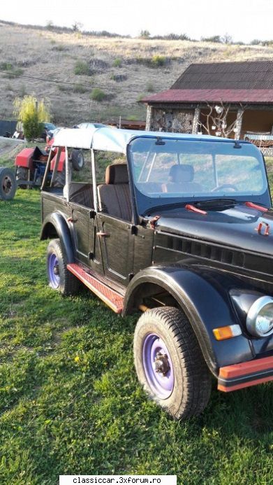 anunturi romanesti vazute pe net - GAZ 69A cu talon vechi, motor de Renault Traffic - Anunturi vazute pe net