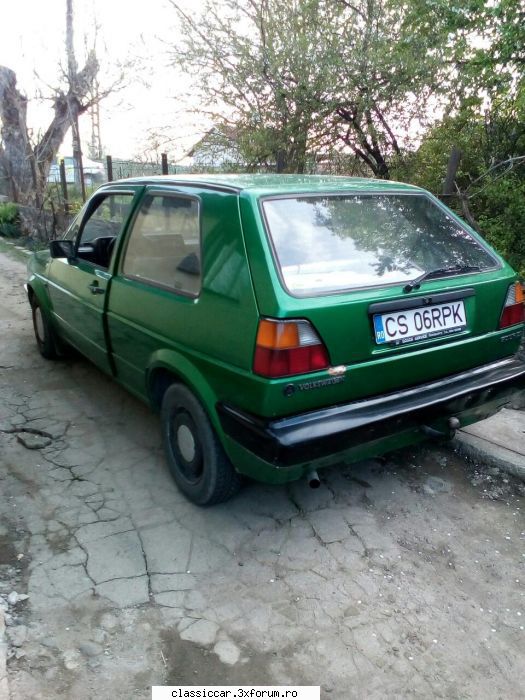 anunturi romanesti vazute pe net - Un Golf 2 din 85, 1.6 diesel. Din poze arata bine - Anunturi vazute pe net