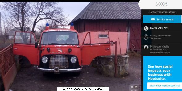 anunturi romanesti vazute pe net - ford transit pentru stropit legumele bio - Anunturi vazute pe net