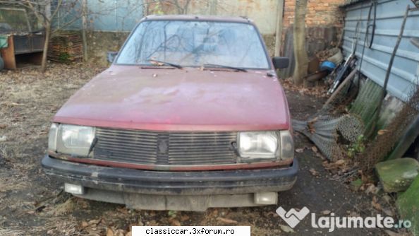 anunturi romanesti vazute pe net - Renault 18 Turbo, din pacate radiata definitiv - Anunturi vazute pe net