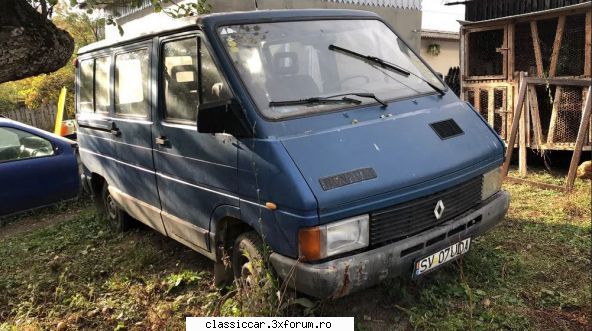 anunturi romanesti vazute pe net - Renault Trafic din 1981, cu motor de 1397 cmc - Anunturi vazute pe net