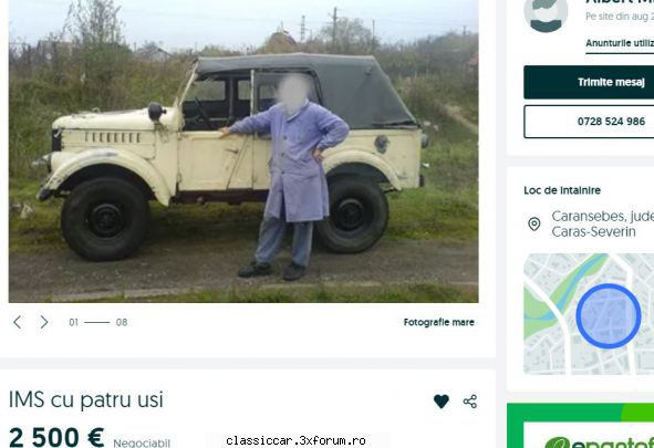 anunturi romanesti vazute pe net - IMS cu 4 usi. Zis si Gaz 69 - Anunturi vazute pe net