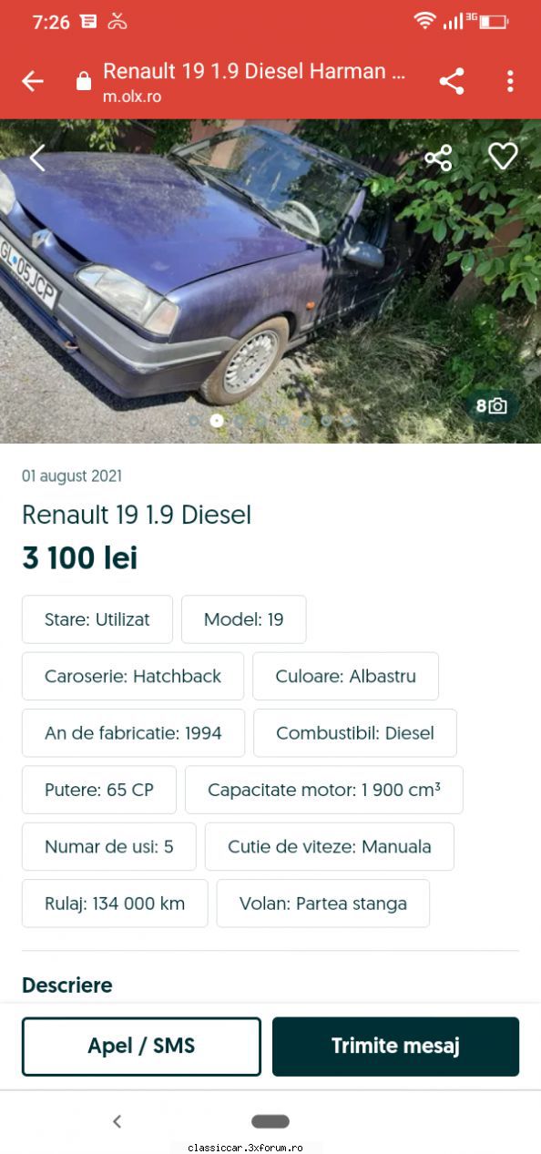 anunturi romanesti vazute pe net - Kilometrajul mi se pare fantezist - Anunturi vazute pe net