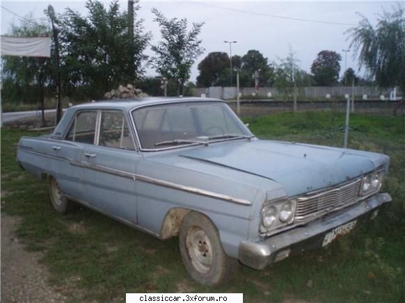 anunturi romanesti vazute pe net - FORD FAIRLANE 500 AN 1965 - INMATRICULAT RO 2990 - Anunturi vazute pe net
