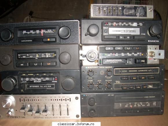 au ramas cele din poza + becker europa                                equalizer roadstar
 radio