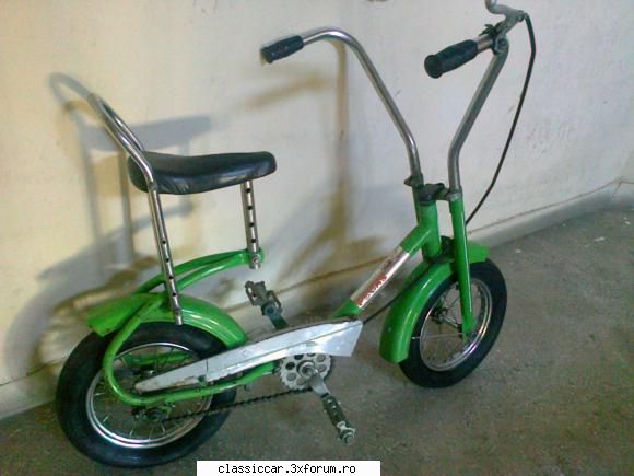 bicicleta pegas soim - bicla este din 1986,la vopsea originala,cu patina - Vanzari-Cumparari biciclete