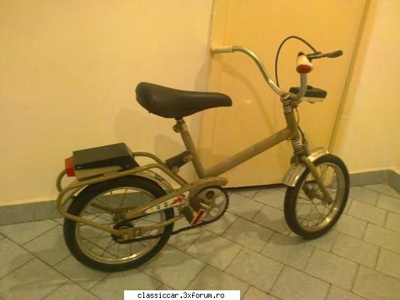 bicla mini ruseasca - bicla este din 1981,este - Prezentare motociclete, motorete si biciclete de colectie