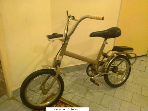bicla mini ruseasca - mini rusoaica,roti pe - Prezentare motociclete, motorete si biciclete de colectie