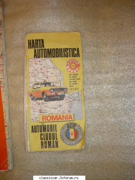 carti auto,harti RSR - lot 2 harti RSR,ACR pret 35 lei amindoua - Vanzari- cumparari carti si reviste auto