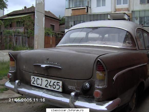 ce opeluri vechi am mai vazut prin Cluj - Un Opel Rekord Olympya P1 - Am vazut prin Cluj-Napoca