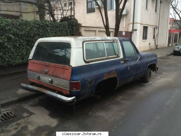 chevrolet blazer - jule - Vanatoarea de epave