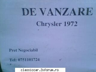 chrysler 180 - Am vazut undeva in crangasi (bucuresti) asta - Vanatoarea de epave