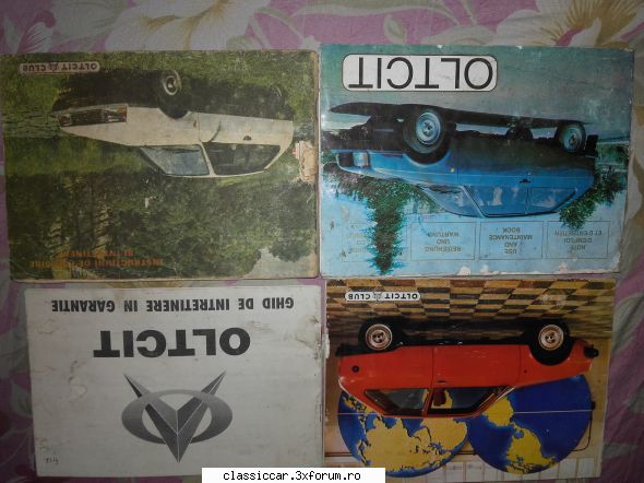 cumpar MANUALE de utilizare si service - Oltcit in diverse limbi - Vanzari- cumparari carti si reviste auto