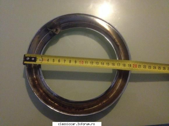 cumpar rama far cromata Diametru exterior 194mm - mi-ar placea sa ii gasesc perechea - Cumparari piese