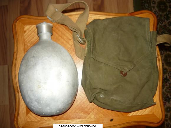 bidon de apa ww2  -din 50 lei cutie militara germana ww2