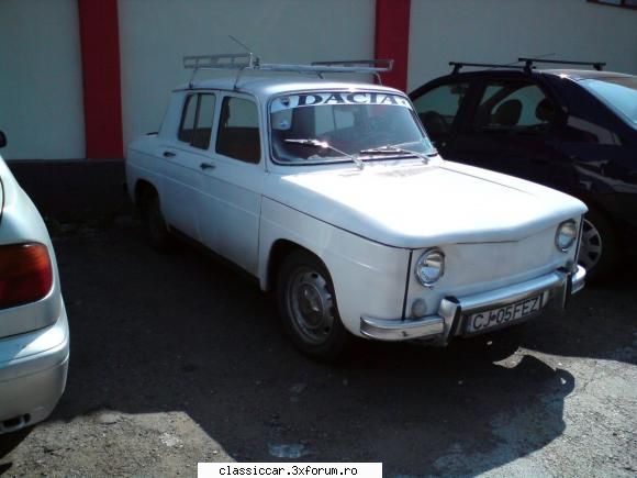 dacia 1100 alba - o clujeanca care se mai plimba - Am vazut prin Cluj-Napoca
