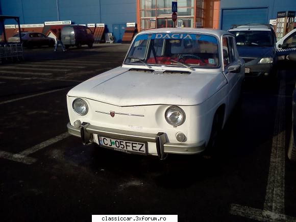 dacia 1100 alba - Azi am vazut iarasi sutica asta. Ma mir ca inca - Am vazut prin Cluj-Napoca