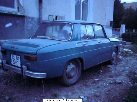 dacia 1100 albastru-verzui - glad parau - Am vazut prin Cluj-Napoca