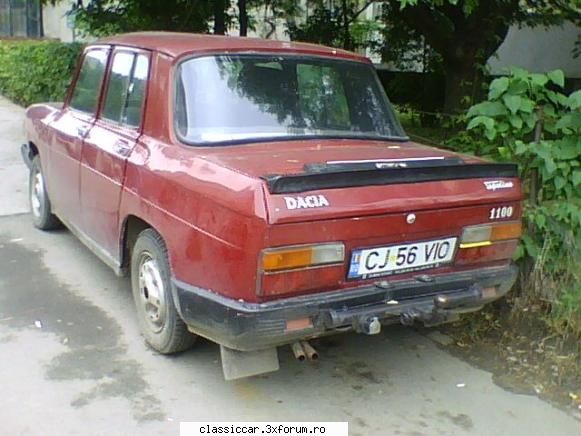 dacia 1100 tunarita - glad parau - Am vazut prin Cluj-Napoca