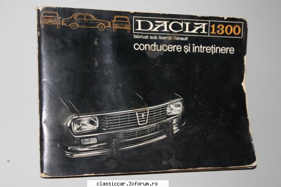 dacia km - manualul de utilizare - Prezentare masini