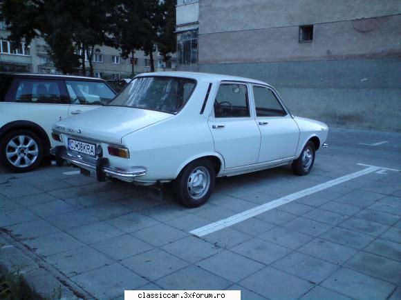 dacia 1300 alba 71` - o batrana din 71` bibelou... ...are pana si - Am vazut prin Cluj-Napoca