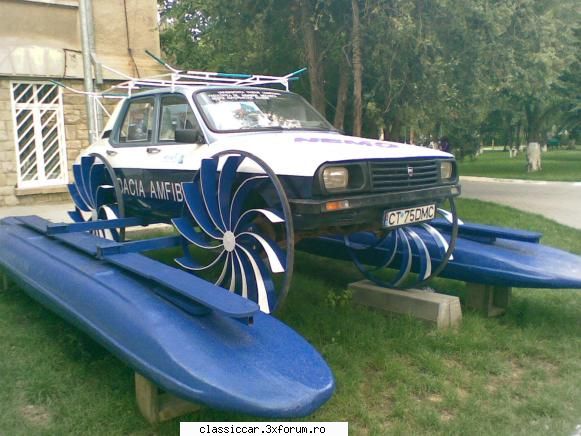 dacia ANFIBIE a intrat in apa........... - vmarian - Am vazut prin Romania