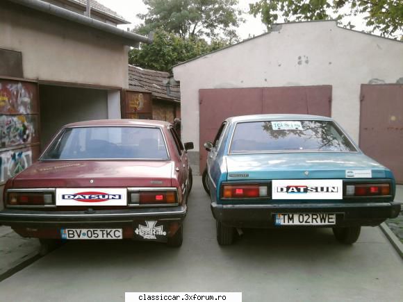 datsun sunny USA) - As pune stikere asa in zona aia goala cu Datsun - Prezentare masini