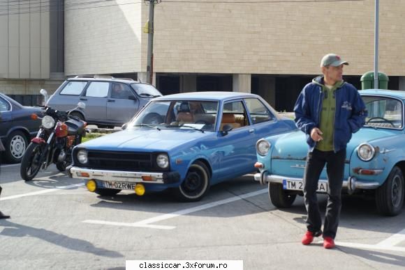 datsun sunny USA) - alaturi de colegi - Prezentare masini