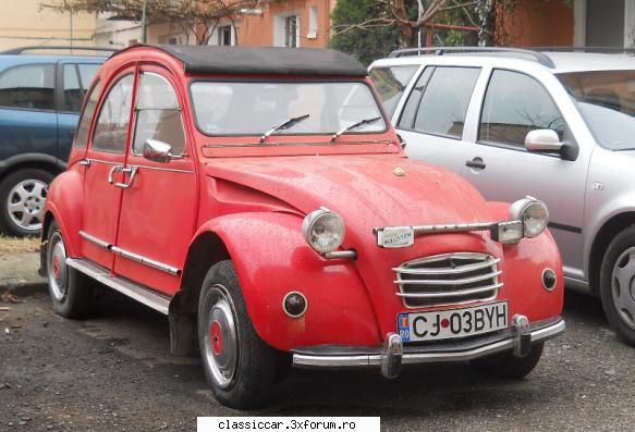 de prin sibiu.. - un 2cv de cluj in sibiu! cine stie a cui e? - Am vazut prin Romania