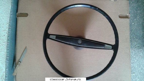 de vanzare piese opel rekord b si c - volan opel rekord c,stare buna - Vanzari  piese si accesorii