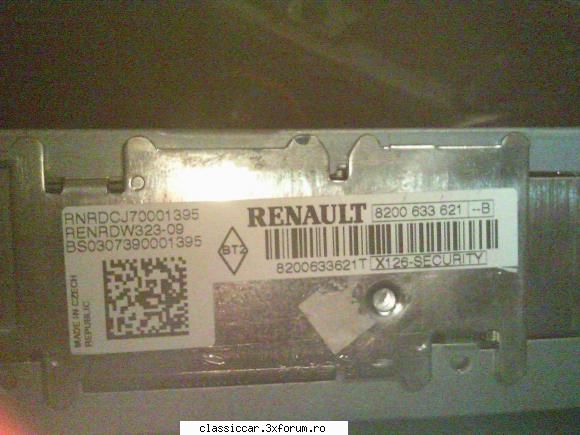 decodare radio cd - GRATIS decodez dupa security code cam tot de la - Coltul Tehnic