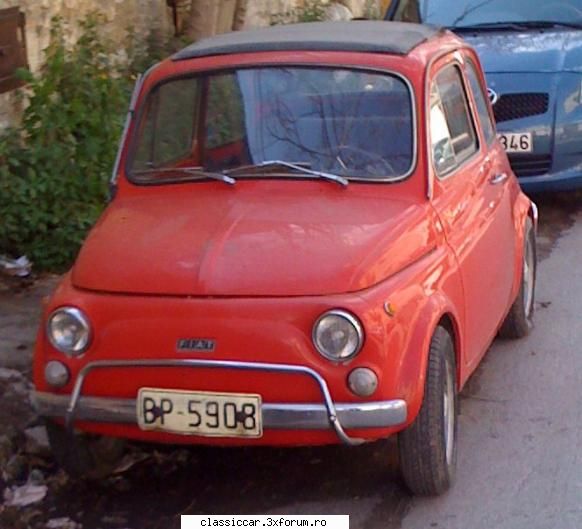 din grecia - tot fiat da 500 ieri am gasit unul 600 - Din lumea larga