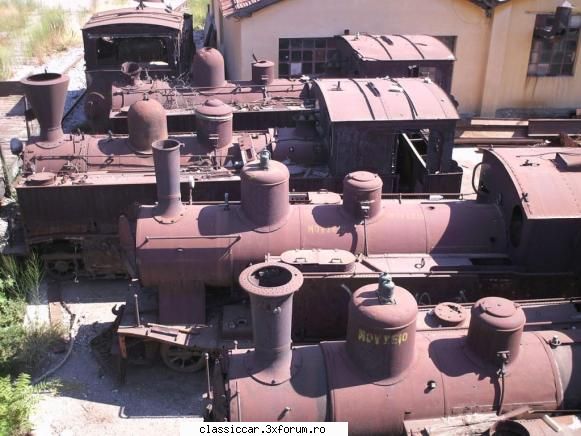 din grecia - locomotive aburoase - Din lumea larga