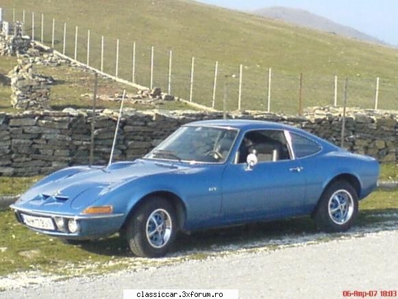 din grecia - opel gt model 1970 - Din lumea larga