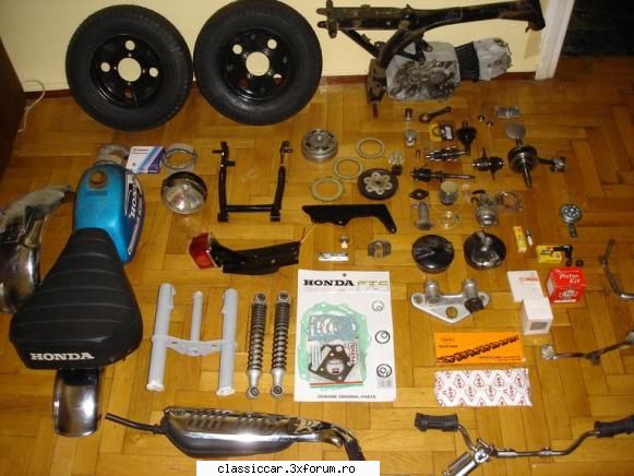 din grecia - Honda Z50 Monkey model 1974,am facut pozzele acum - Din lumea larga