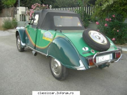 din grecia - citroen 2cv model 1970 cabrio - Din lumea larga