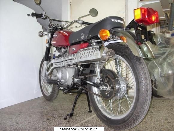 din grecia - La un colectionar o Honda CL 175cc,model 1973 are - Din lumea larga