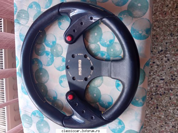 din pivnita lui bogtor - V�nd volan momo, model90, 32cm, folosit, frumos - Vanzari  piese si accesorii