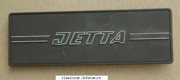donez roata fiat,ornamente cromate neidentificate,... - emblema jetta...este de - Donatii piese si accesorii